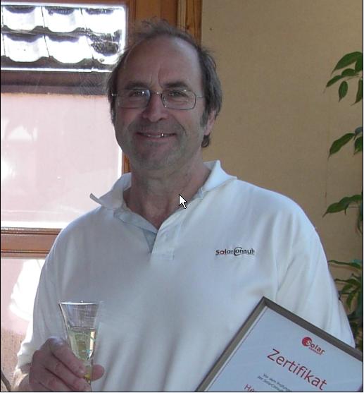 Hans Trück, Baiersbronn - Vertragspartner der Solarconsult AG