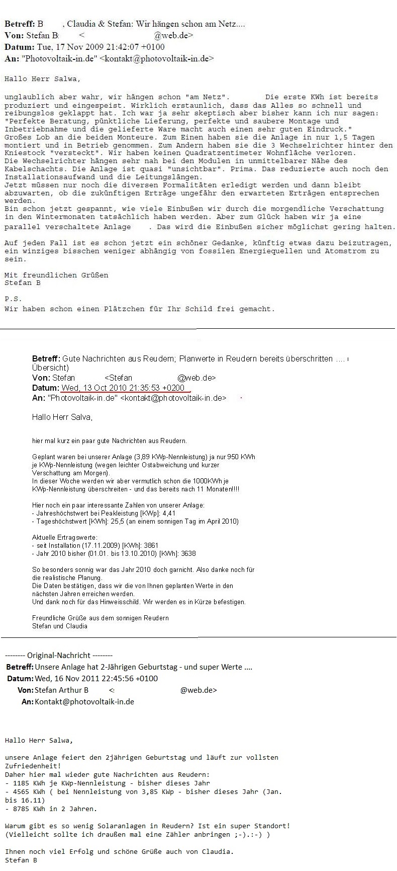 Referenz Solarconsult Salwa Photovoltaik Reudern